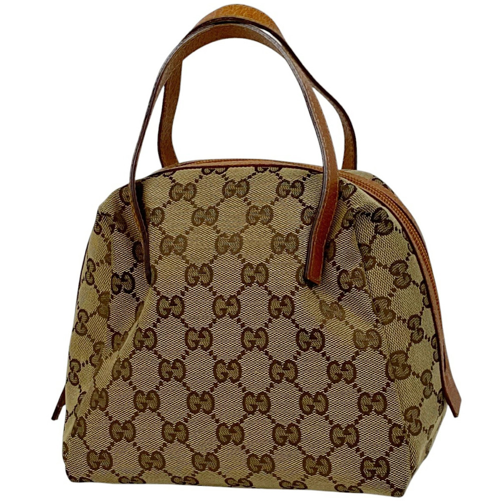 Gucci GG handbag Clutch canvas brown